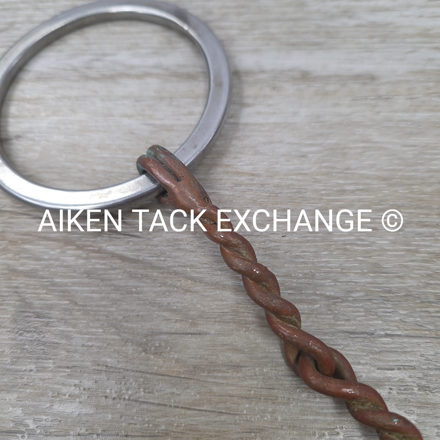 Single Joint Copper Twisted Wire Flat Loose Ring Bit 5"