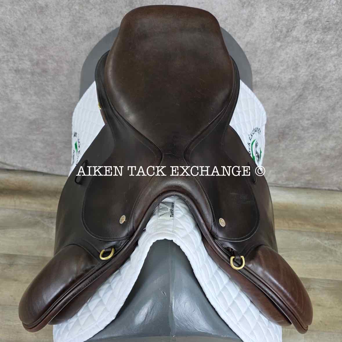 Crosby Excel XL Close Contact Jump Saddle, 18" Seat, Medium Tree, Foam Panels
