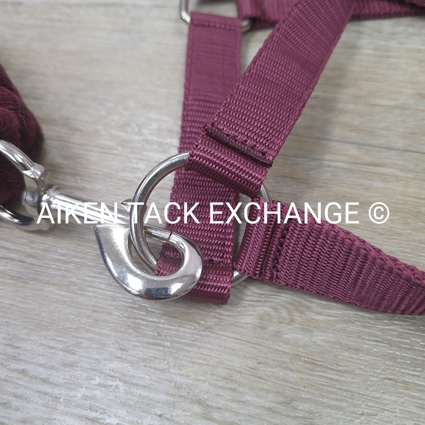 TuffRider Breakaway Nylon Halter & Lead Rope Set, Burgundy, Size Cob