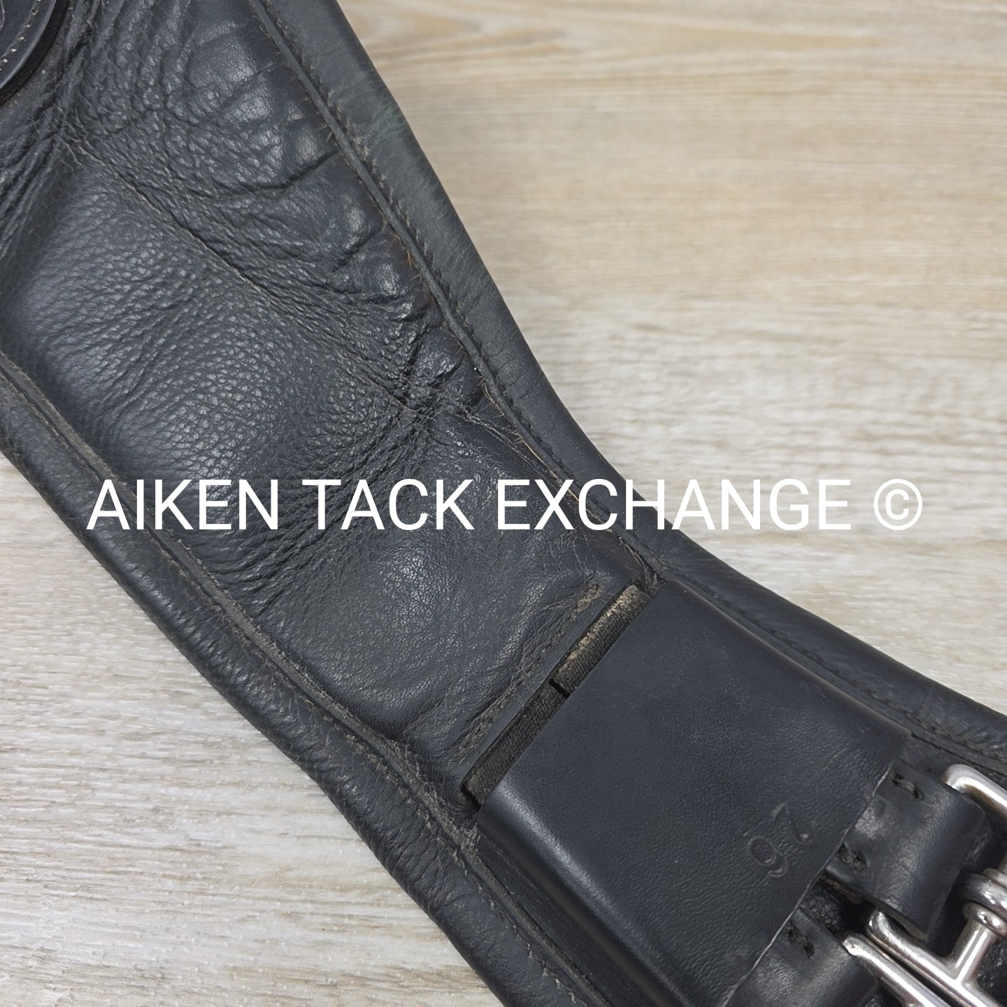 Custom Saddlery Contour Girth, Black, 26"