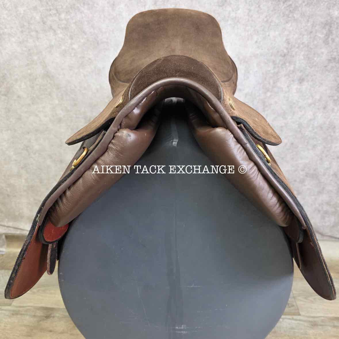 **SOLD** Dos Banderas Polo Saddle, 16" Seat, Medium Tree, Foam Panels