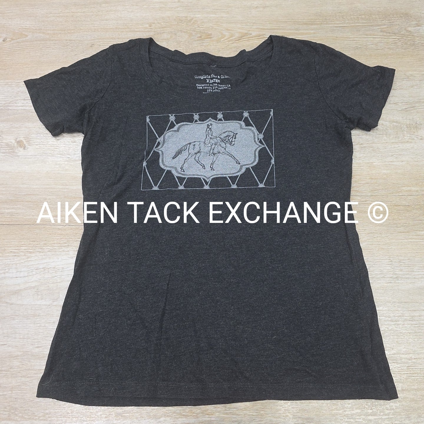 Cowgirls for a Cause Short Sleeve Top, Women's XLarge