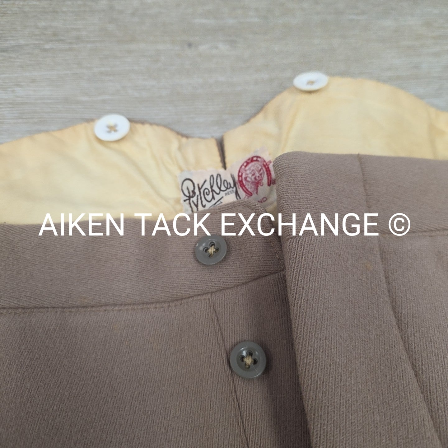 Pytchley Tweed Knee Patch Breeches, Men's 36