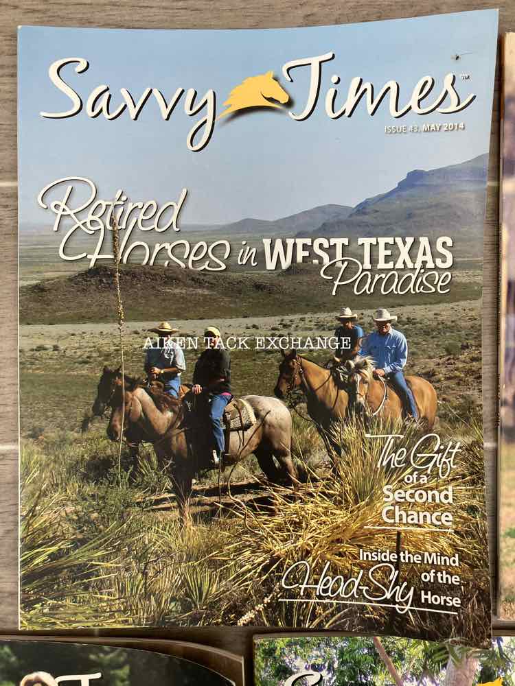 Parelli Savvy Times Magazines: February, May, August, November 2014, & February