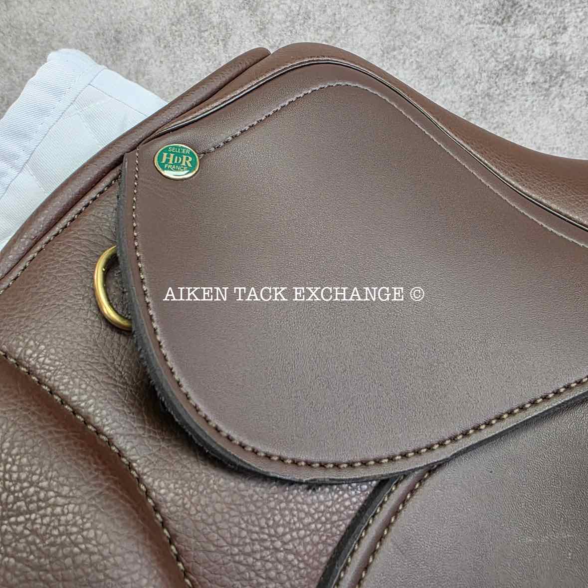 HDR - Henri de Rivel Vegan-X IGP All Purpose Saddle, 15.75" Seat, Adjustable Tree - Changeable Gullet, Wool Flocked Panels