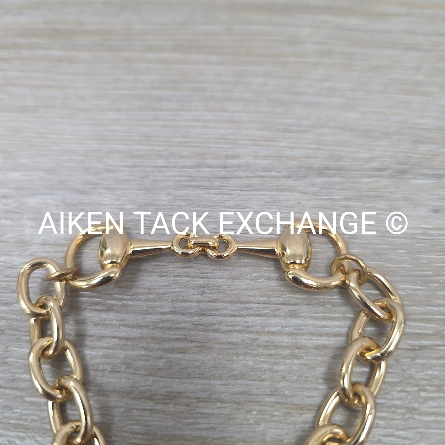 Snaffle Bit Chain Bracelet
