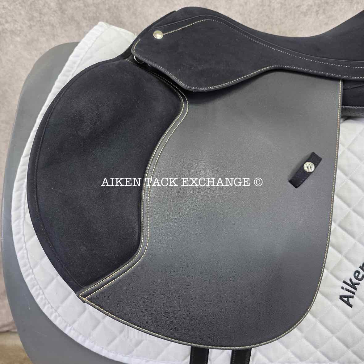 2023 Wintec Pro Jump Saddle with HART, 17" Seat, Adjustable Tree - Changeable Gullet, CAIR Panels