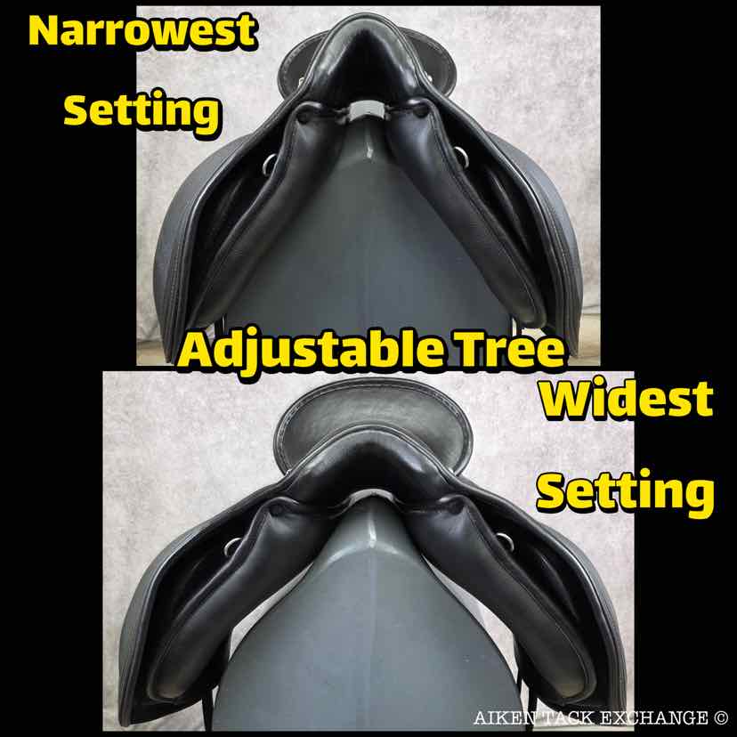 2023 DP Saddlery 7194 El Campo Shorty SKL Saddle, S2 Seat, Adjustable Tree, Wool Flocked Panels