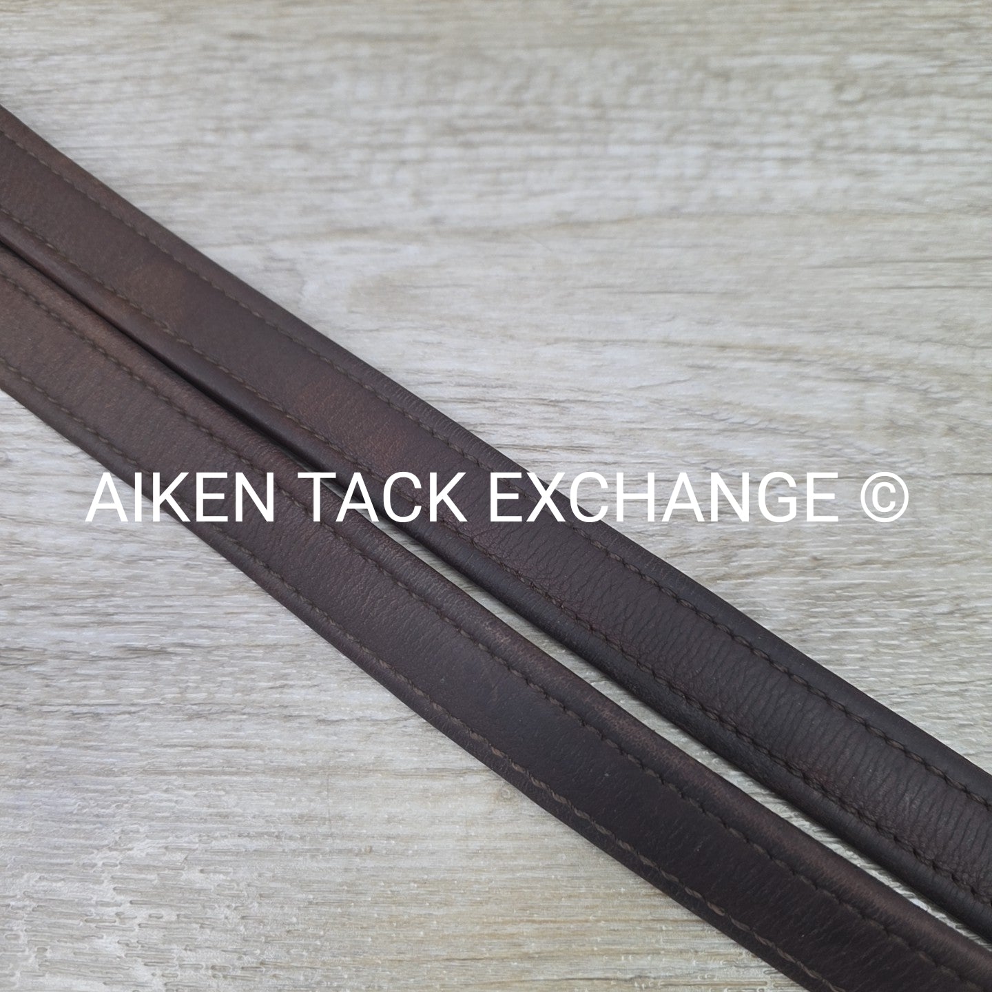 Dover Saddlery Circuit Lined Stirrup Leathers, Brown, 54"