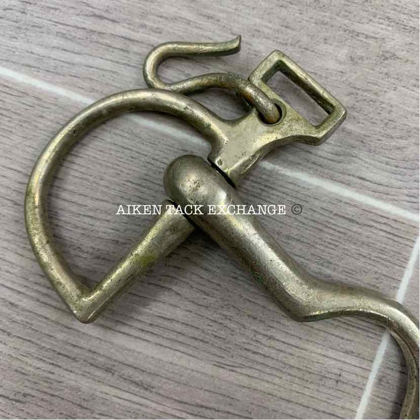 Never Rust Mullen Mouth Kimberwick Bit 5" (No Curb Chain)