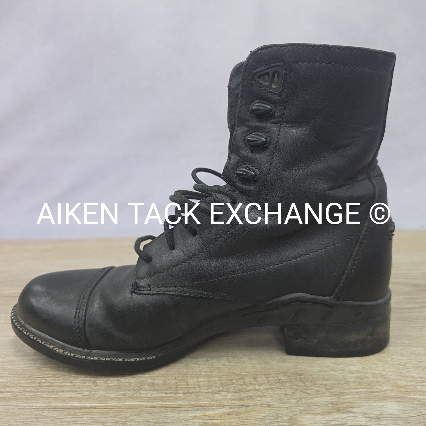 Ariat Lace Up Paddock Boots, Size 8