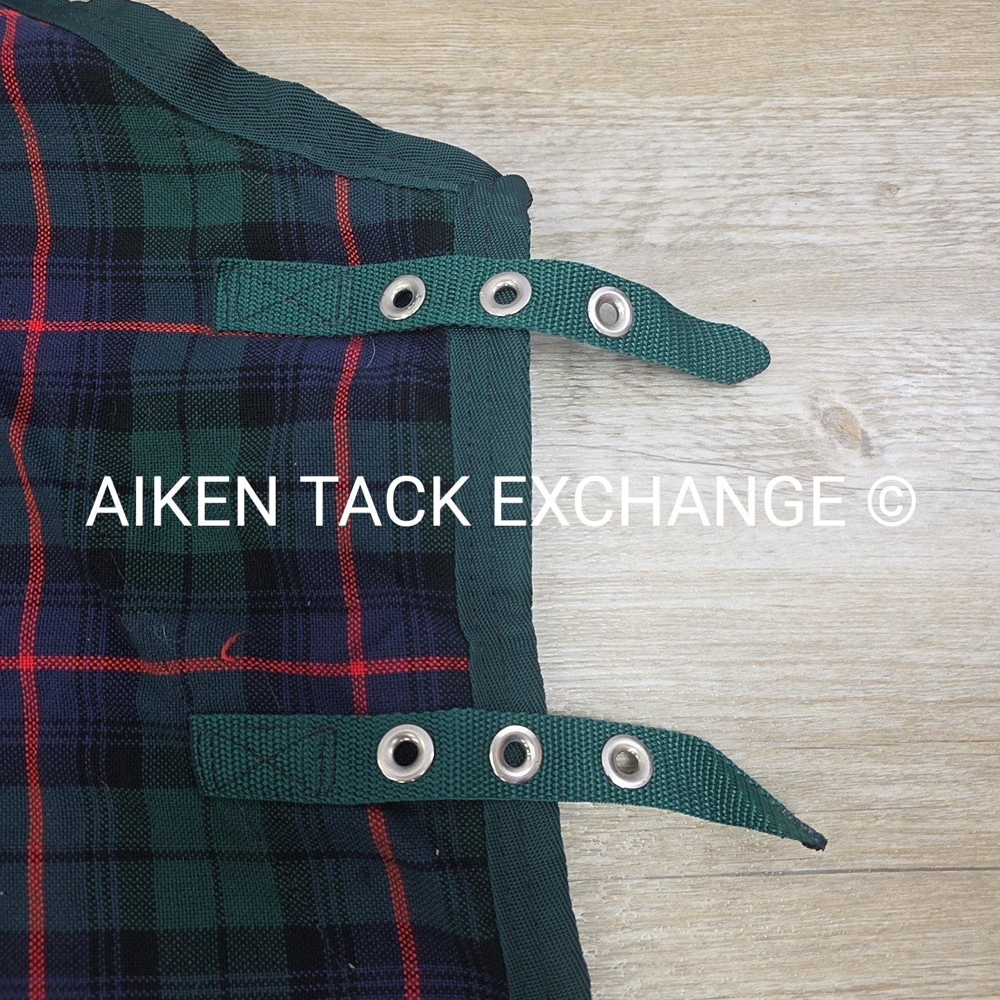 5/A Baker Original Tartan Plaid Stable Sheet, Size 72"