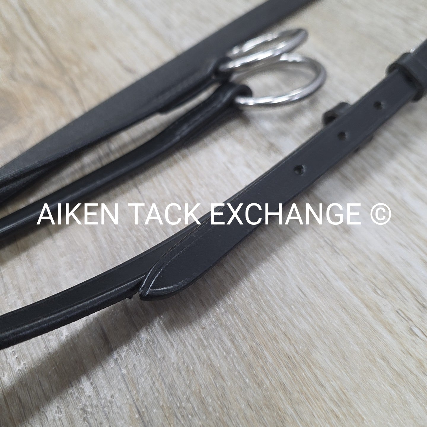 Plain Flat Running Martingale, Black, Size Full