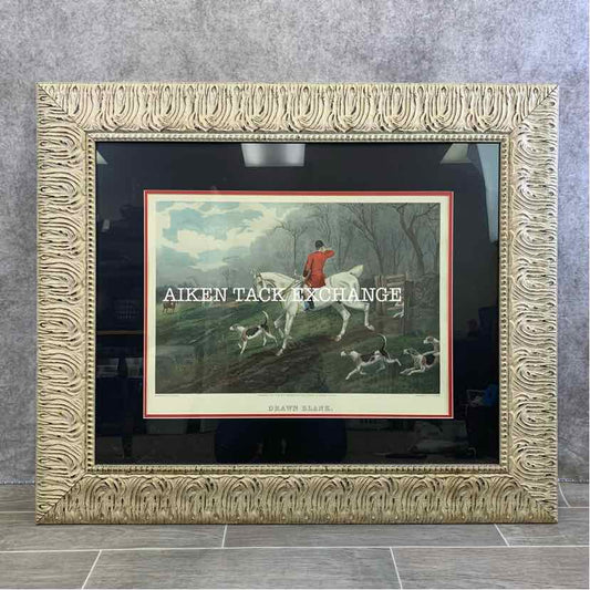 Drawn Blank by E.G. Hester, Framed Print, 38" x 32"