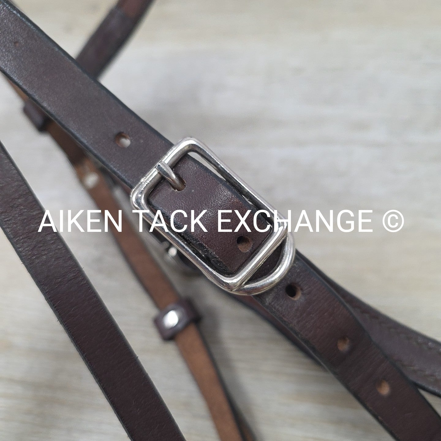 Weaver Leather Halter Bridle, Missing Cheek Pieces, Brown, Size Full