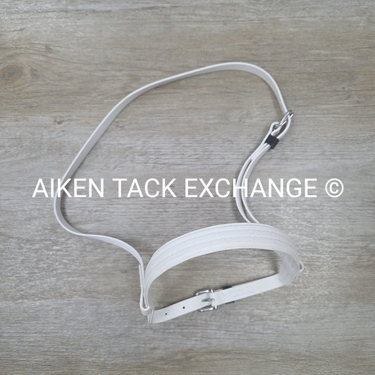 Jacks Beta Noseband, White, Size Cob / Full