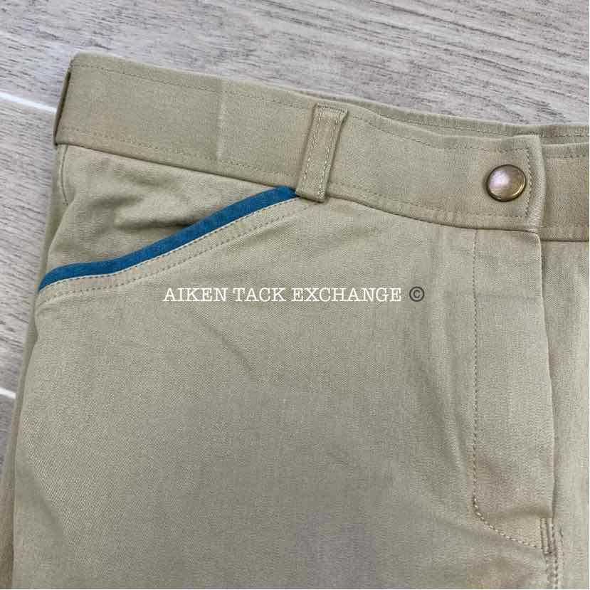 Dover Saddlery Knee Patch Breeches, Size 30