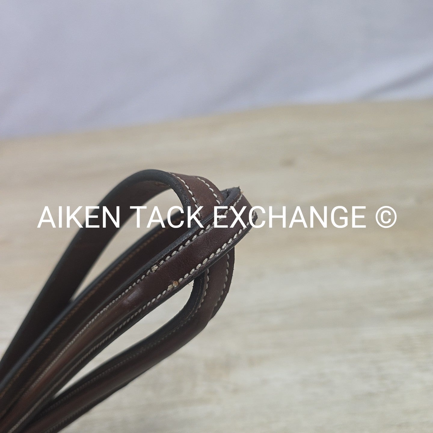 KL Select Red Barn Raised Fancy Stitch Standing Martingale, Size Cob