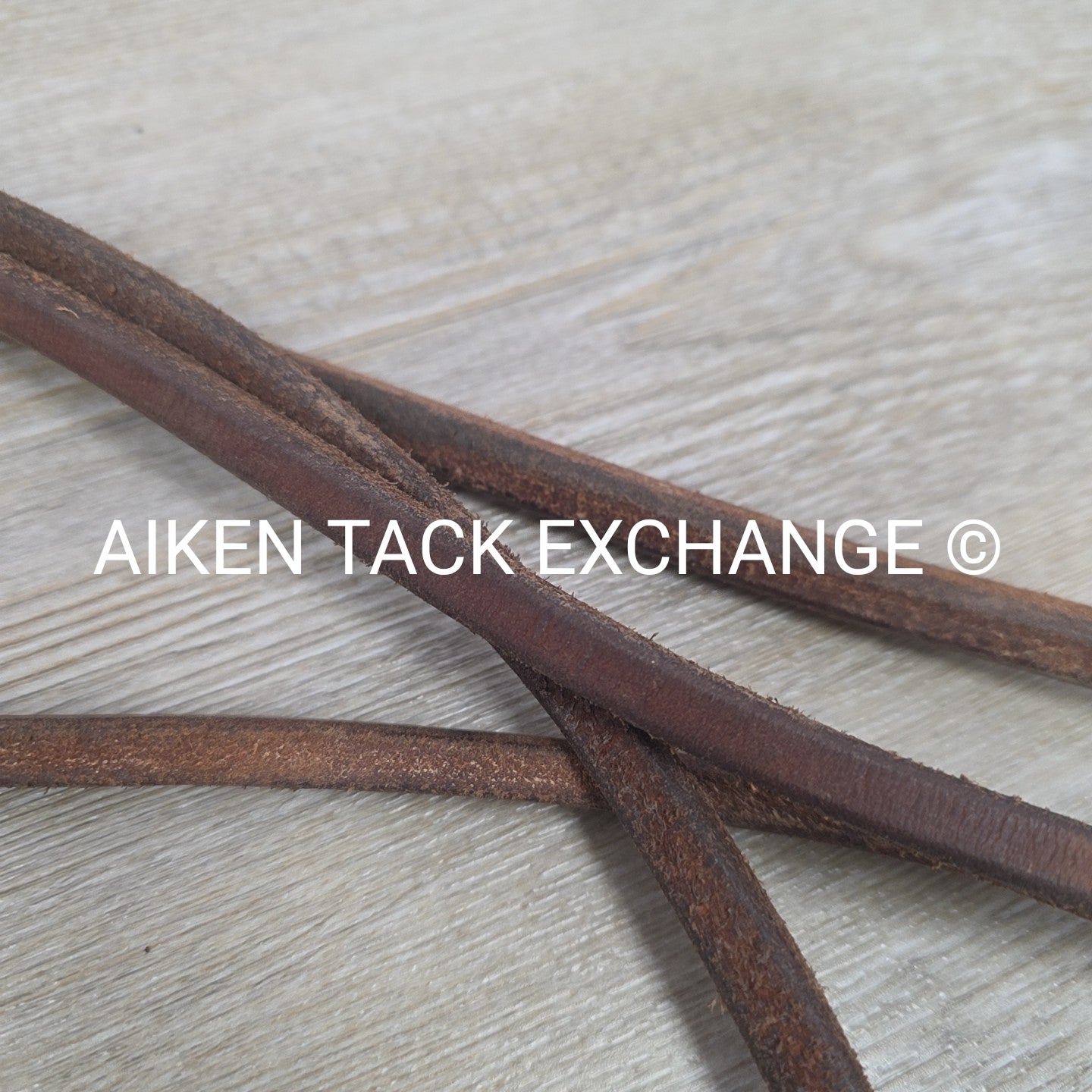 Western Leather Reins with Snap Ends