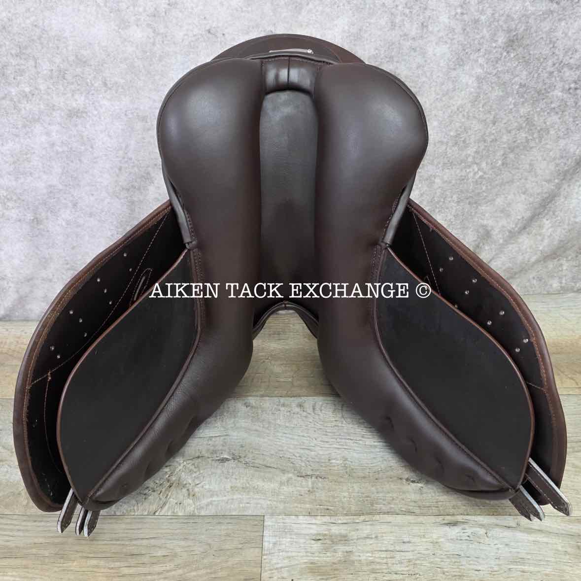 **SOLD** Zaldi Europa 2G All Purpose Saddle, 17" Seat, Medium Wide Tree, Wool Flocked Panels