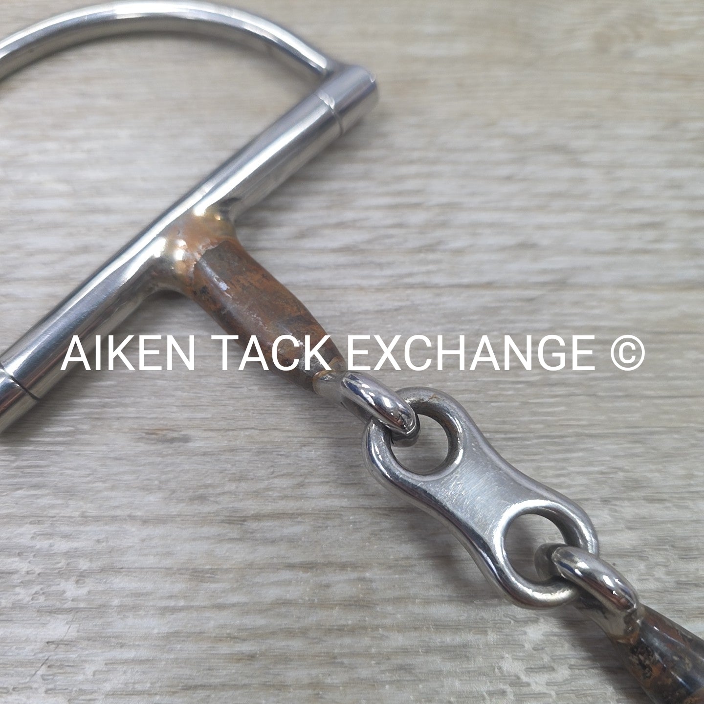 French Link Sweet Iron D Ring Bit 5"