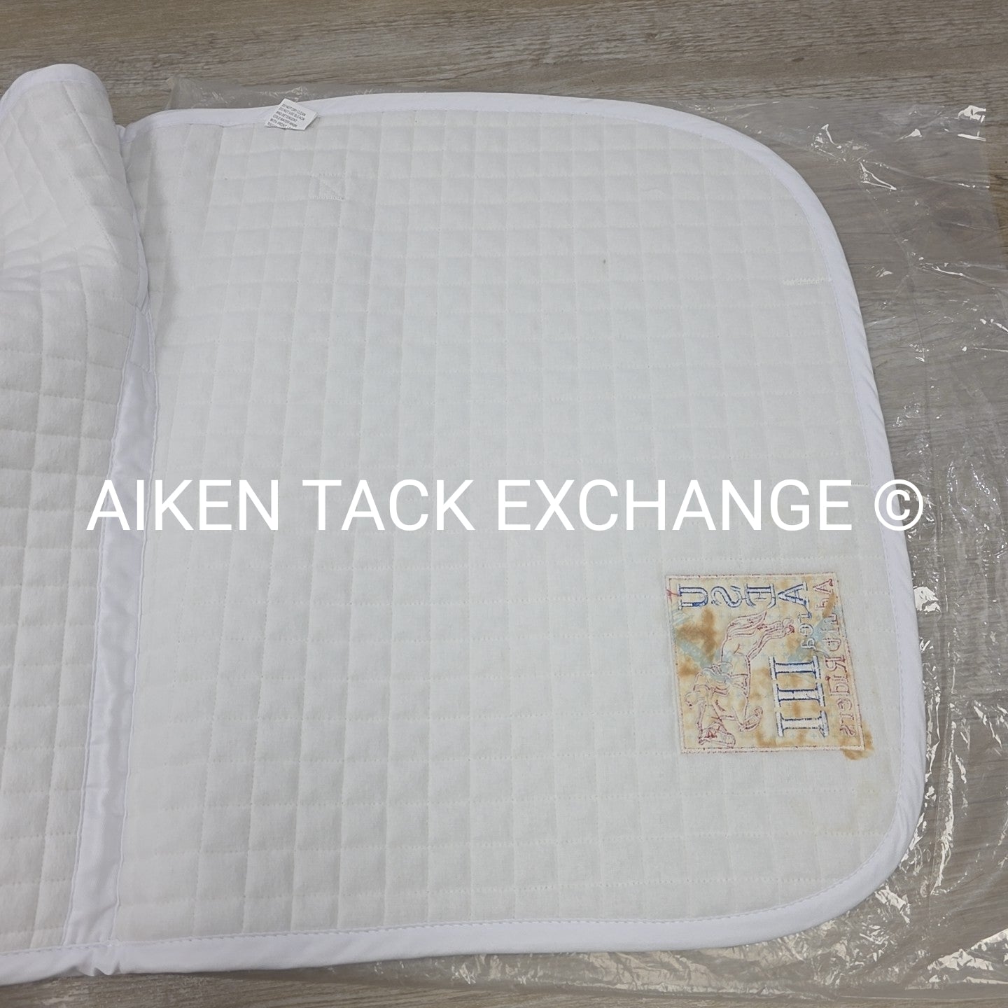 Dover Saddlery Dressage Saddle Pad with Embroidery