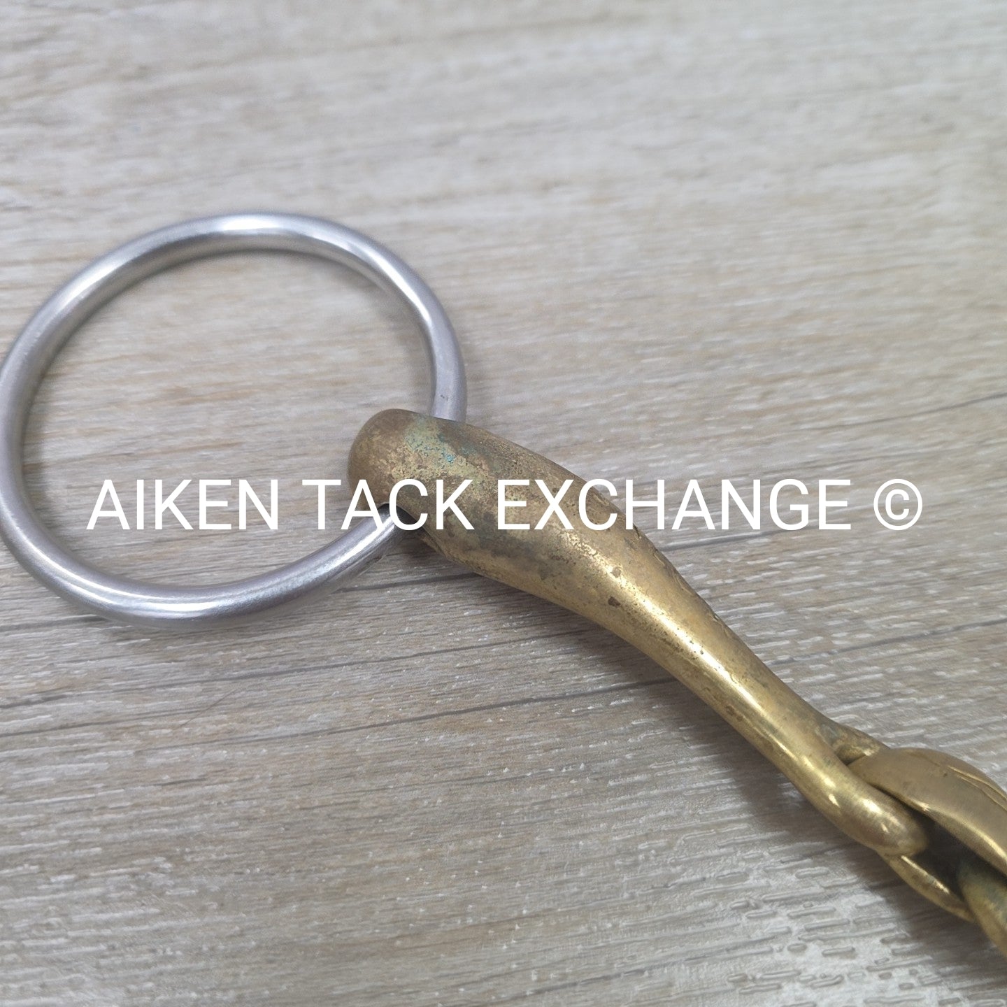 Neue Schule Turtle Top Loose Ring Bradoon Bit 5.25"