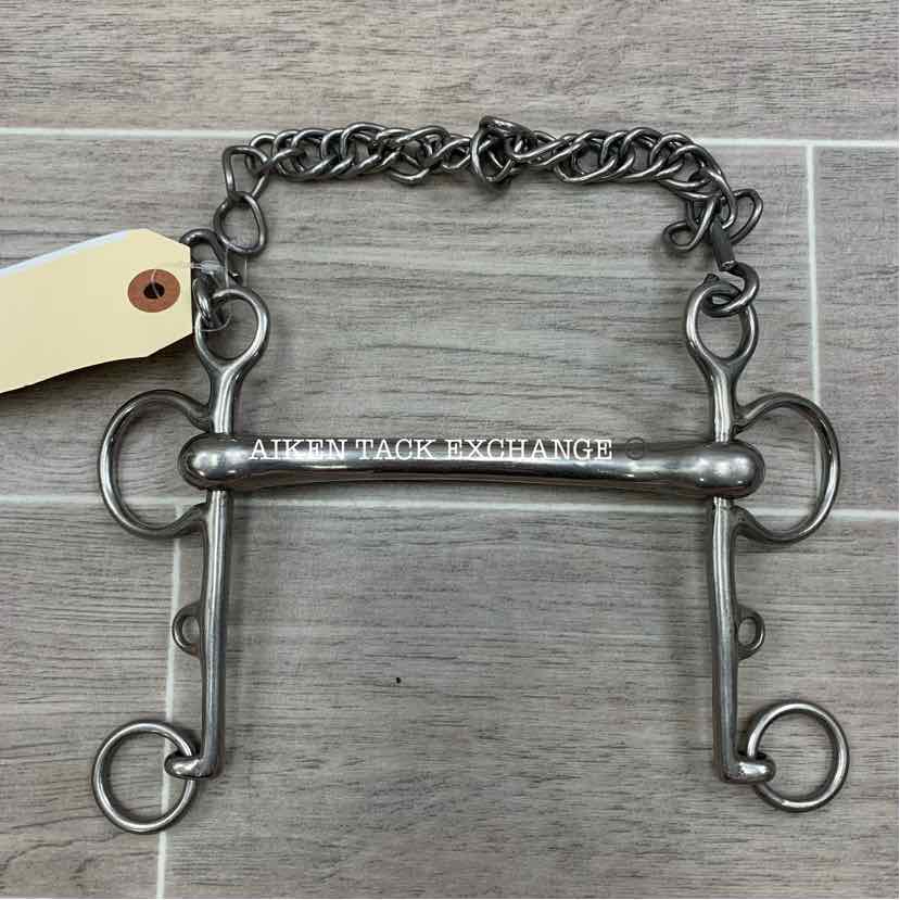 Eldonian Mullen Mouth Pelham Bit 5.5"