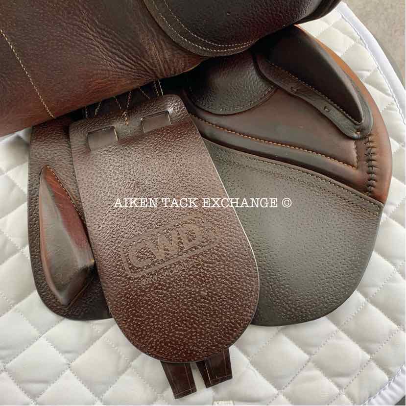 2007 CWD SE01 Close Contact Jump Saddle 16.5" Seat, 0L Flap, Medium Tree, Foam Panels, Full Buffalo Leather