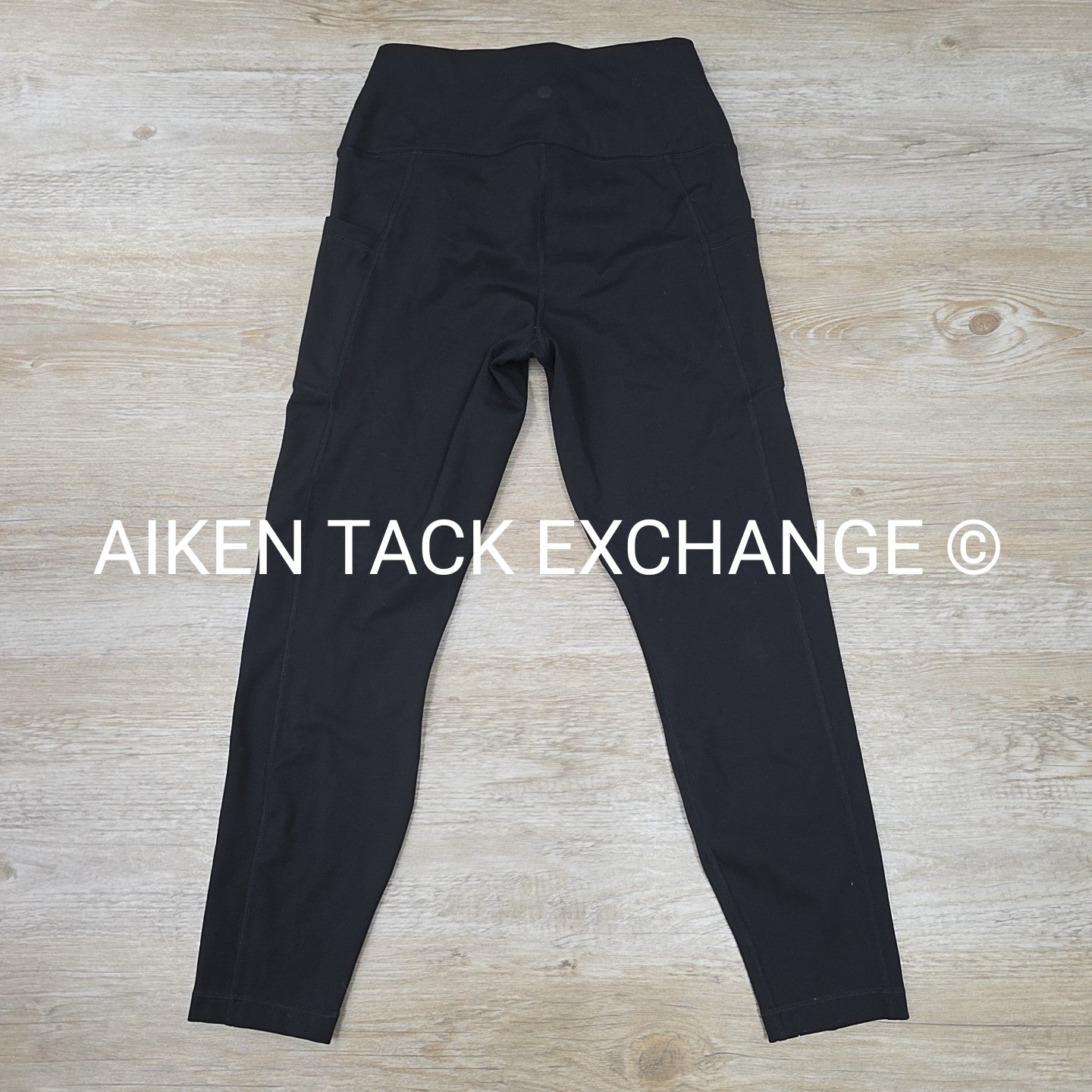 Yogalicious Lux Hi-Rise Tribeca Ankle Tights w/ Pockets, Women's Size L