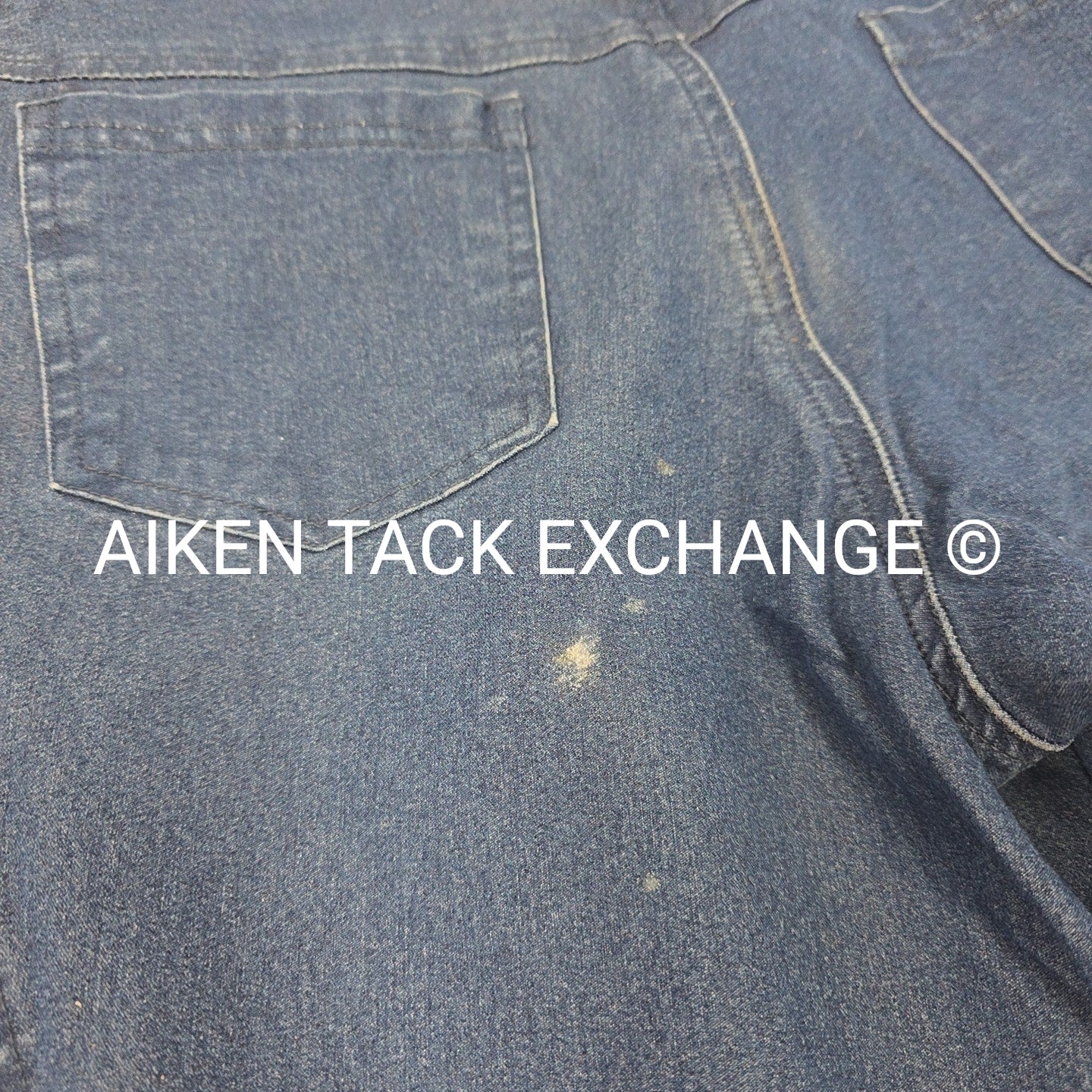 TuffRider Stretch Denim Knee Patch Riding Jeans, Women's 30