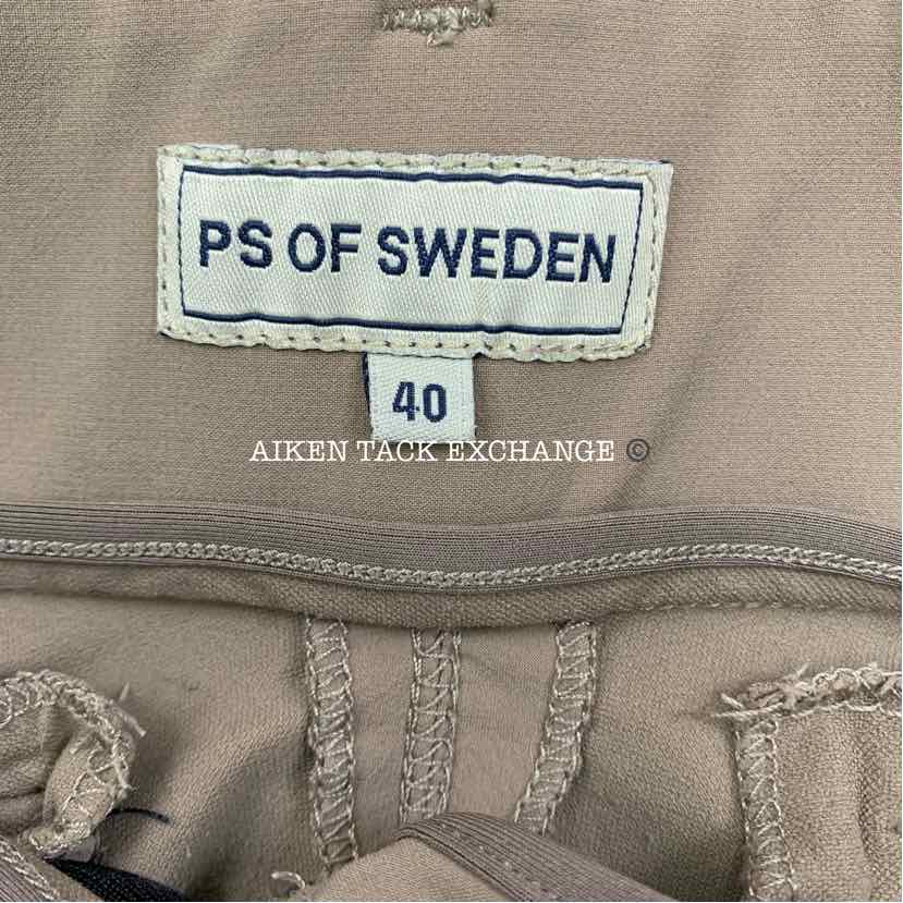 PS of Sweden Silicone Knee Patch Breeches, Size 40 US 32