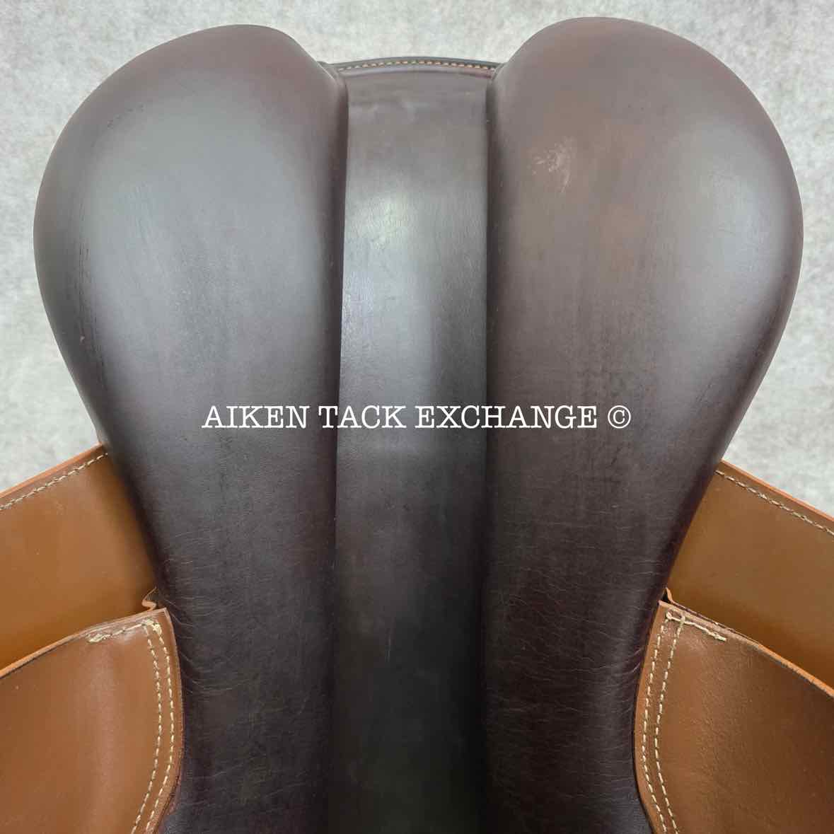 2004 Prestige Nona Garson Elite Close Contact Jump Saddle, 17" Seat, 33 Tree - Medium, Foam Panels