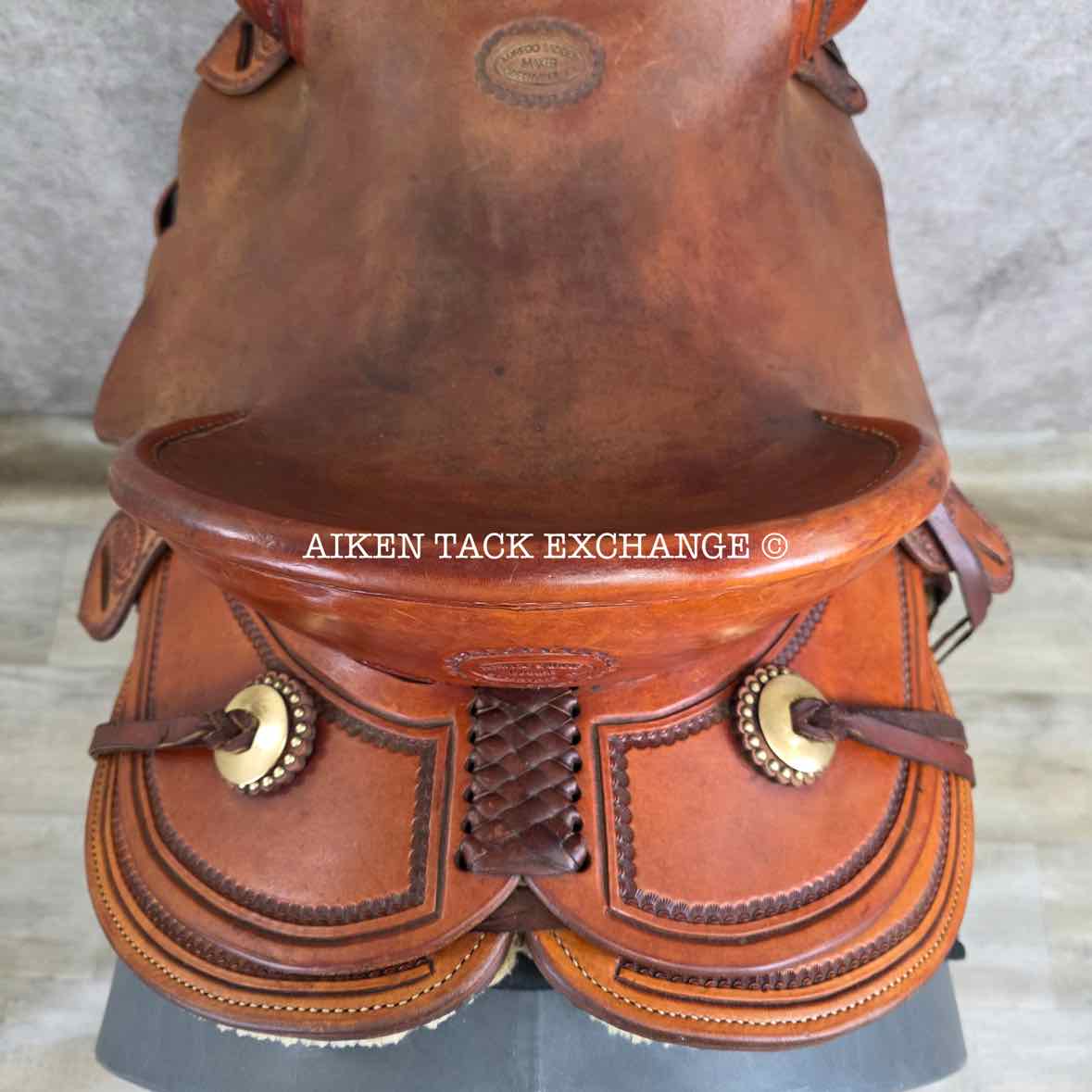 2008 Loredo Saddlery Western Saddle, 15" Seat, Wide Tree - Full QH Bars