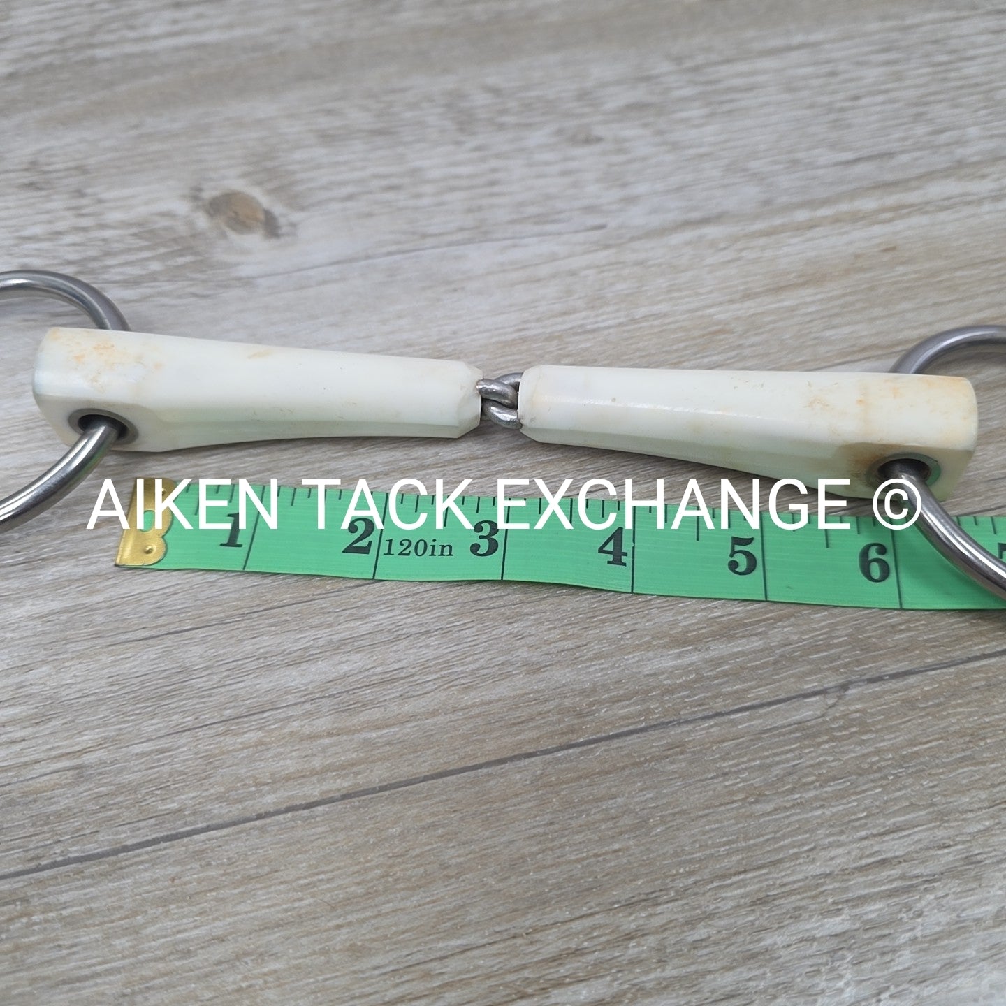 Winderen Single Joint White Comfort Loose Ring Bit 5.75"