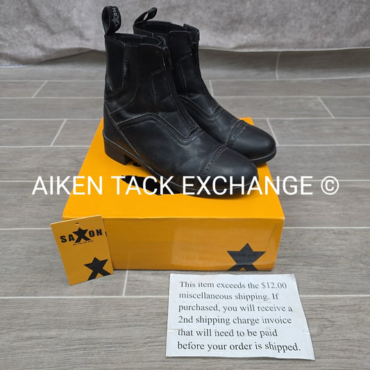 Saxon Syntovia Zip Paddock Boots, Size 5