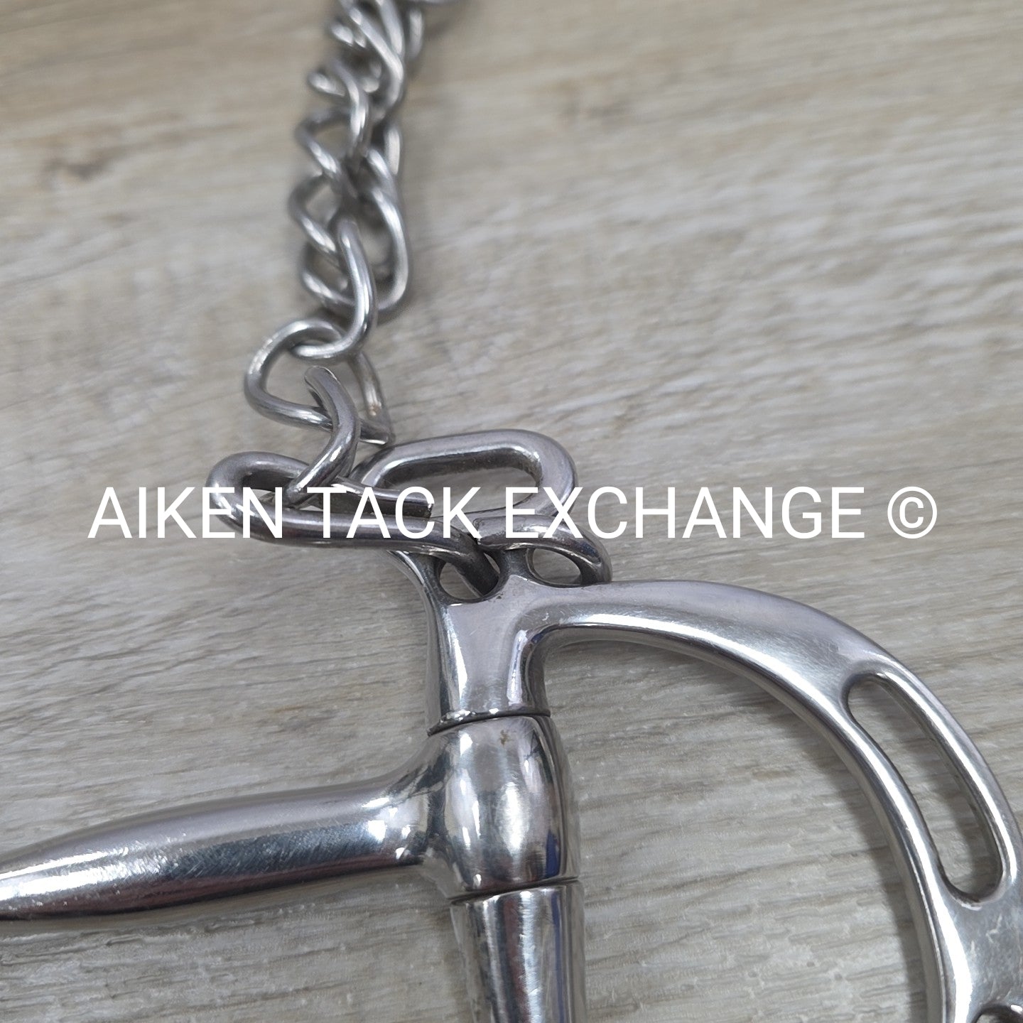 State Line Tack Single Joint Uxeter Kimberwick Bit 5"