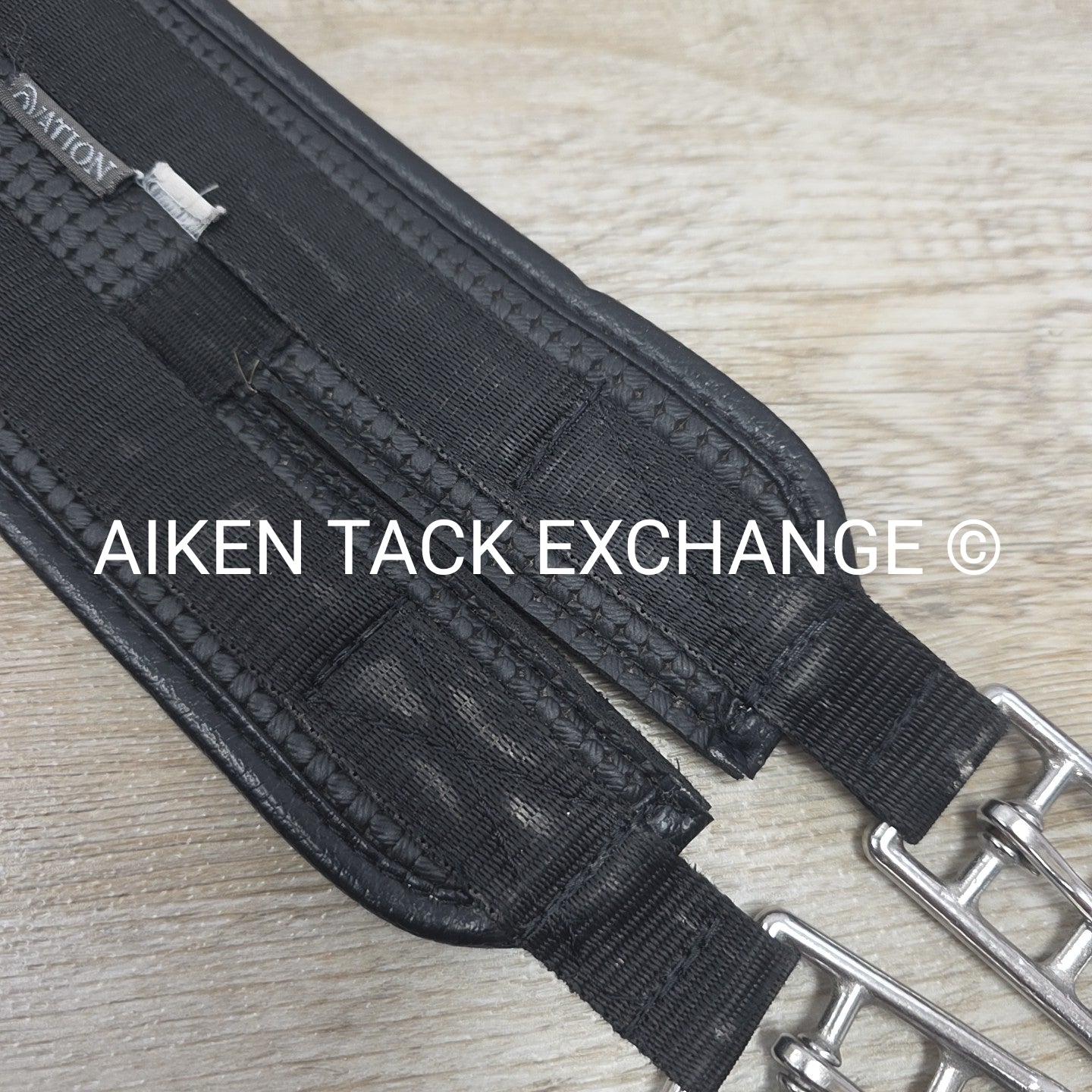 Ovation Airform All Purpose Chafeless Girth, Black, 50"