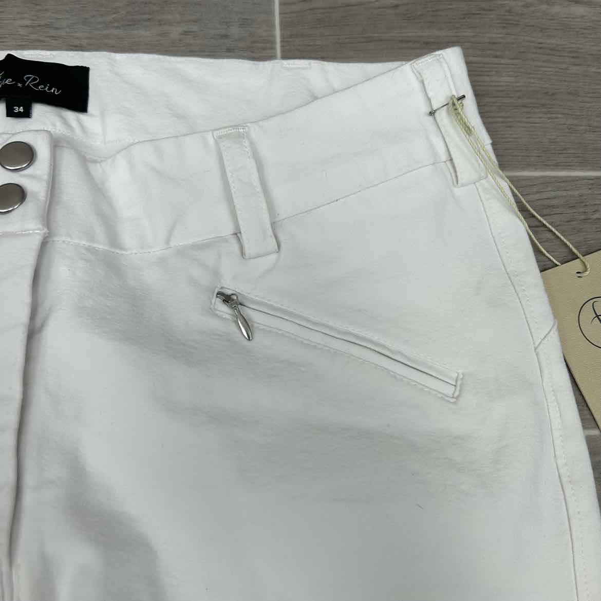 Free x Rein Hunt Pant Knee Patch Breeches, Size 34