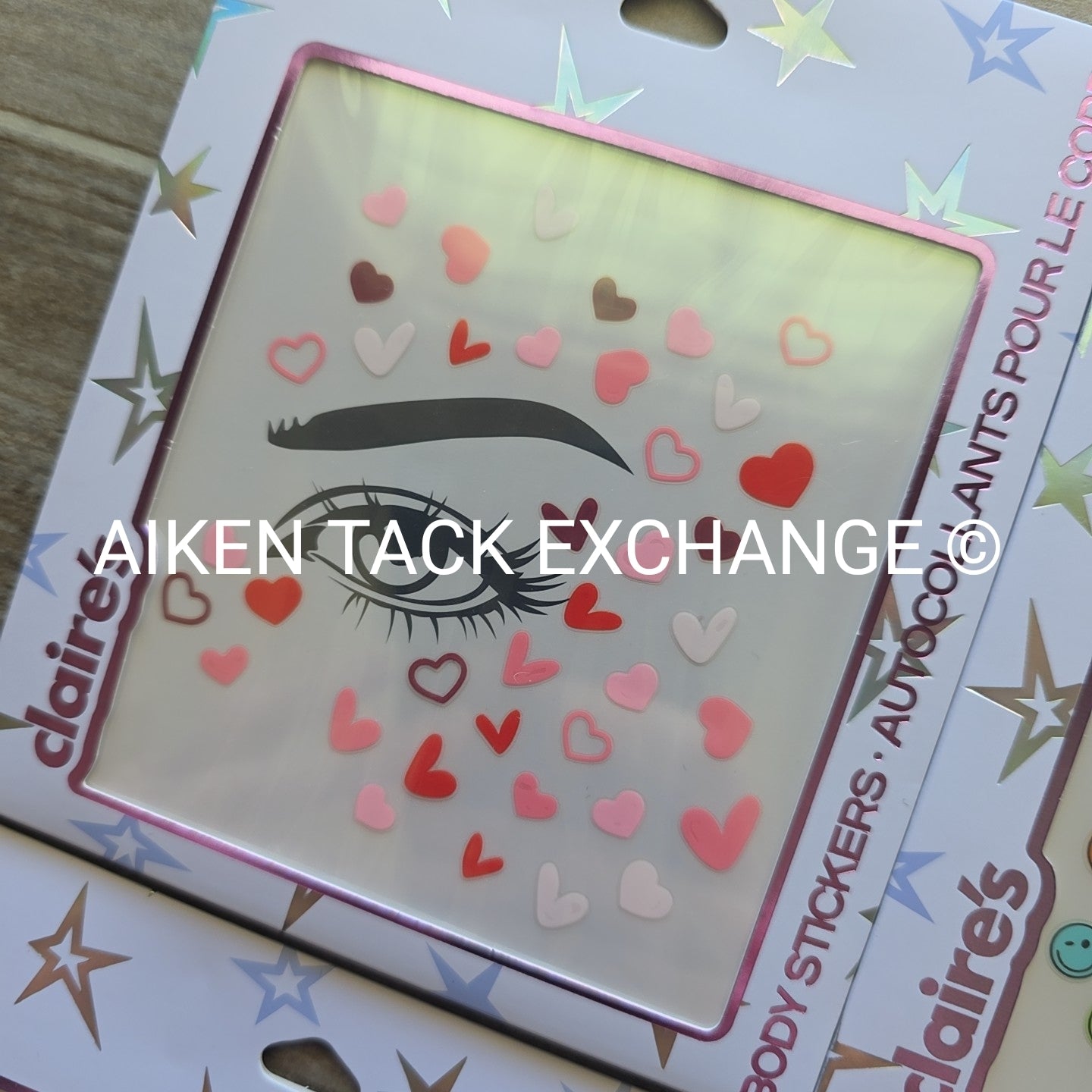 Claire's Body Stickers - 4 Total Sets