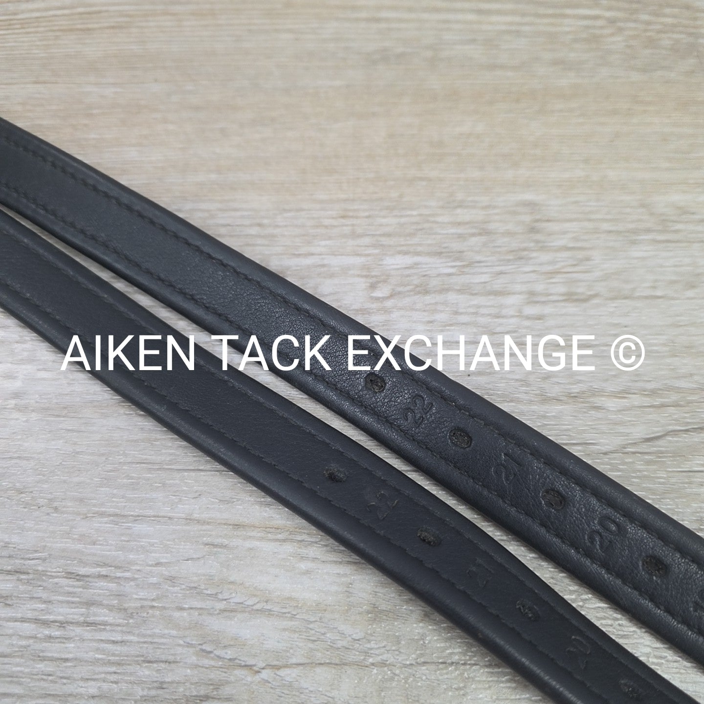 Prestige Nylon Lined Stirrup Leathers, Black, 160cm  / 63"