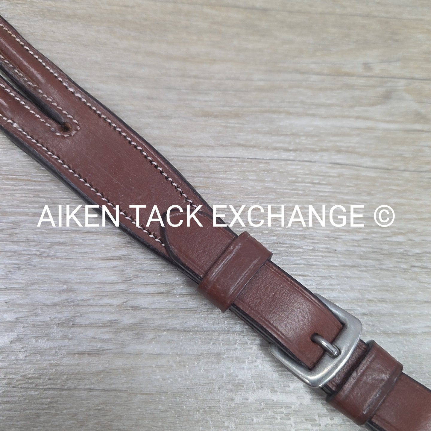 Plain Round Raised Running Martingale Attachment, Brown