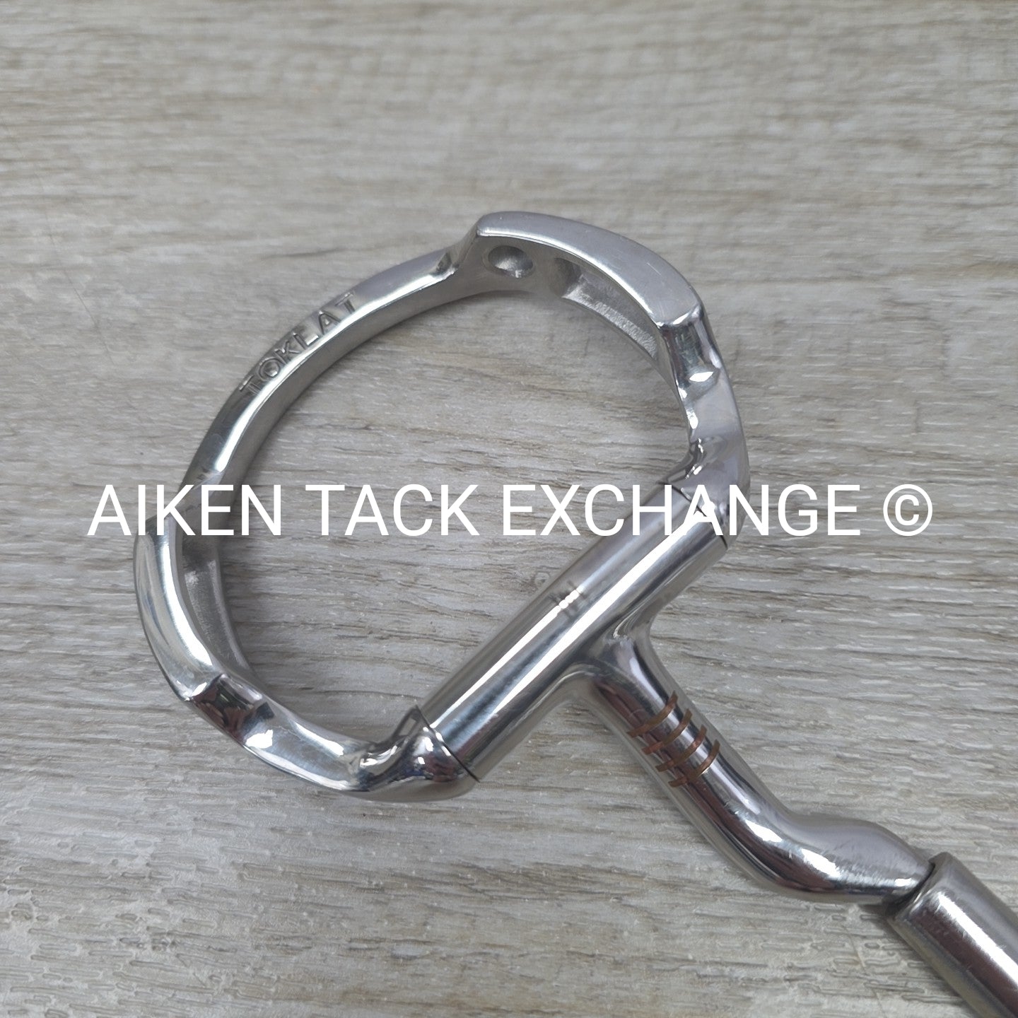 Myler Eggbutt with Hooks and Mullen Forward Tilt Low Ported Brrel MB 36 5"