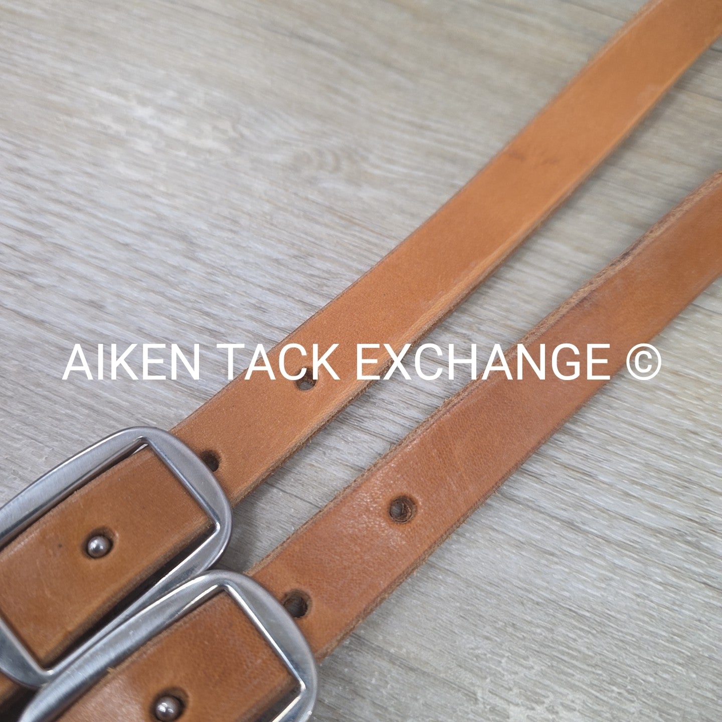 Flat Leather Reins with Snap Ends