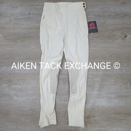 Euro-Star Damen Side Zip Knee Patch Breeches, Size 28 R
