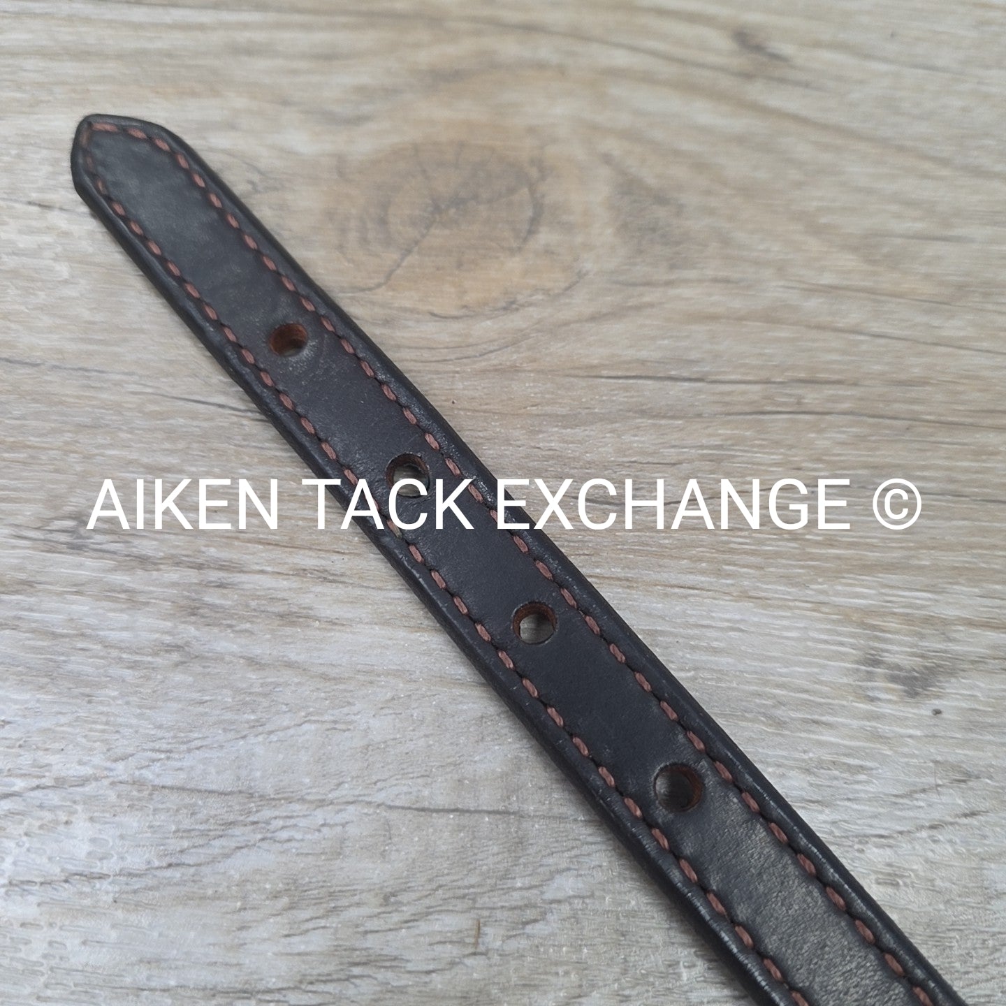 Replacement Leather Halter Crown, Brown, Size Pony