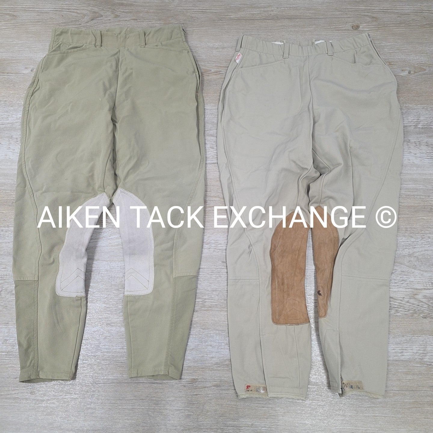 BARGAIN BUNDLE: Ariat Knee Patch Breeches, 26 & Tailored Sportsman Knee Patch Br