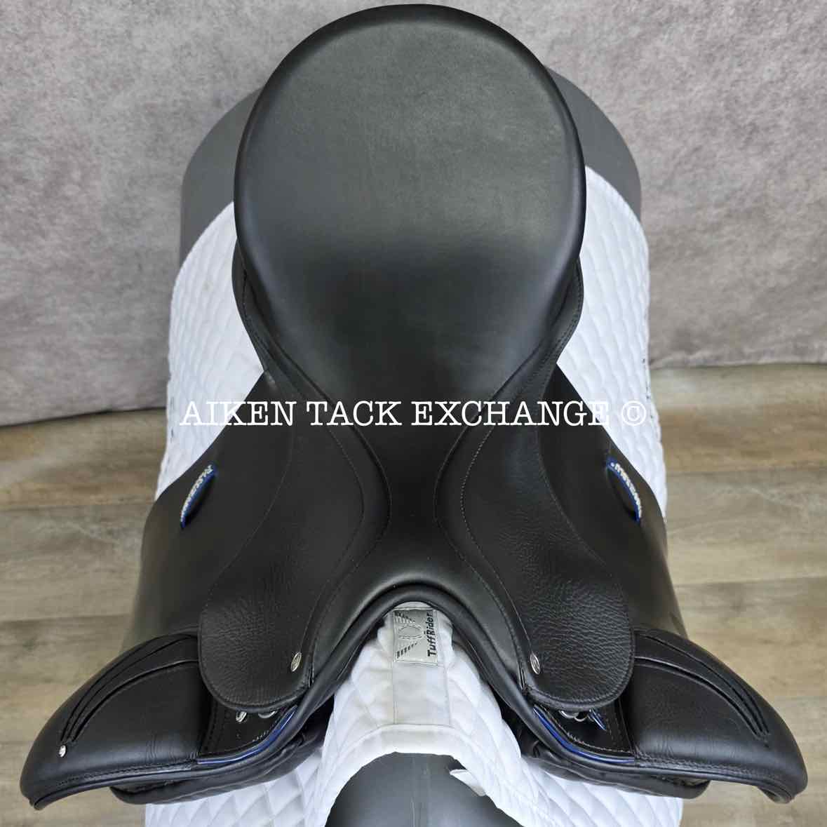 2022 Passier BluStyle Dressage Saddle, 17.5" Seat, Medium Wide Tree, Wool Flocked Panels