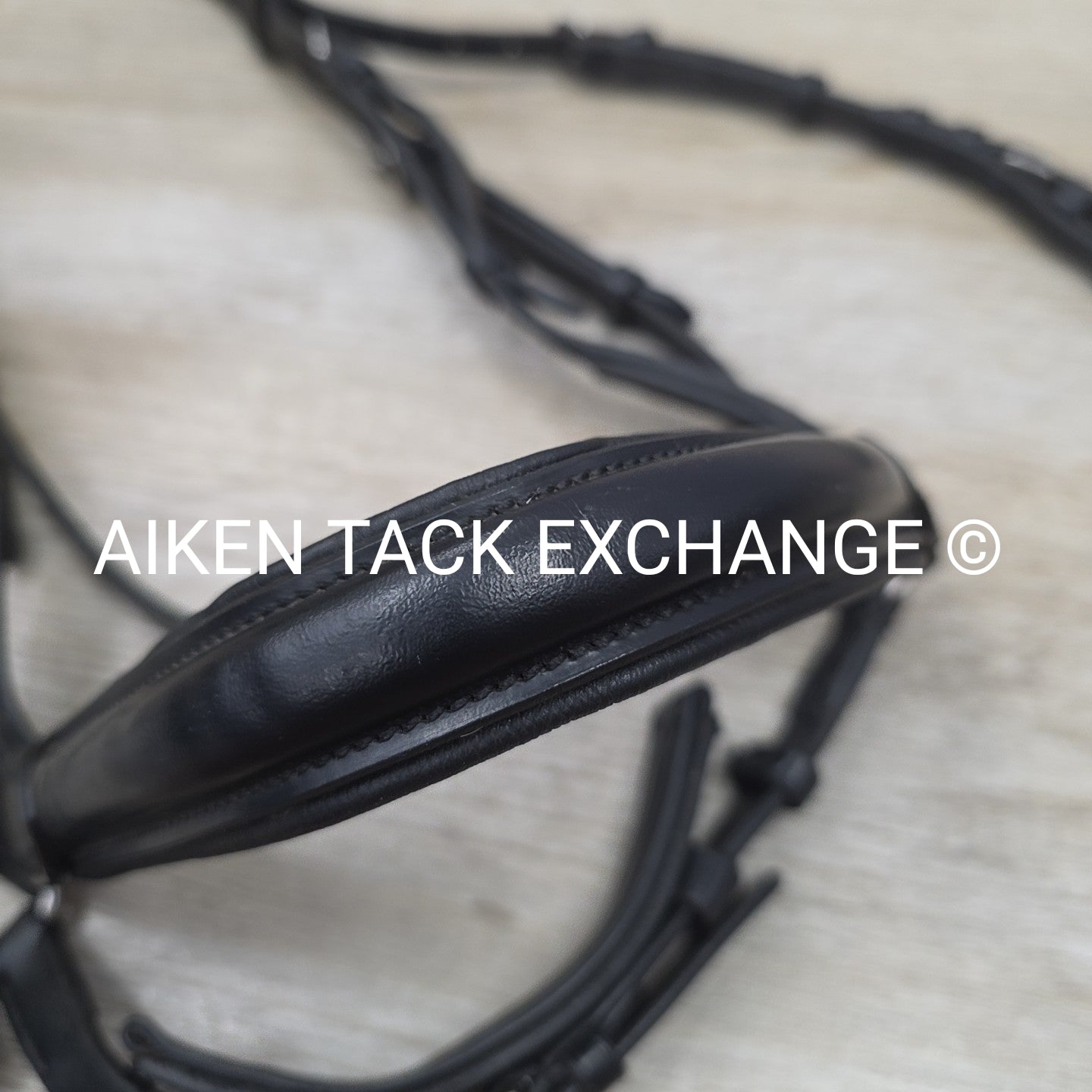 SmartPak Wellfleet Anatomic Bridle with Reins, Black, Size Full