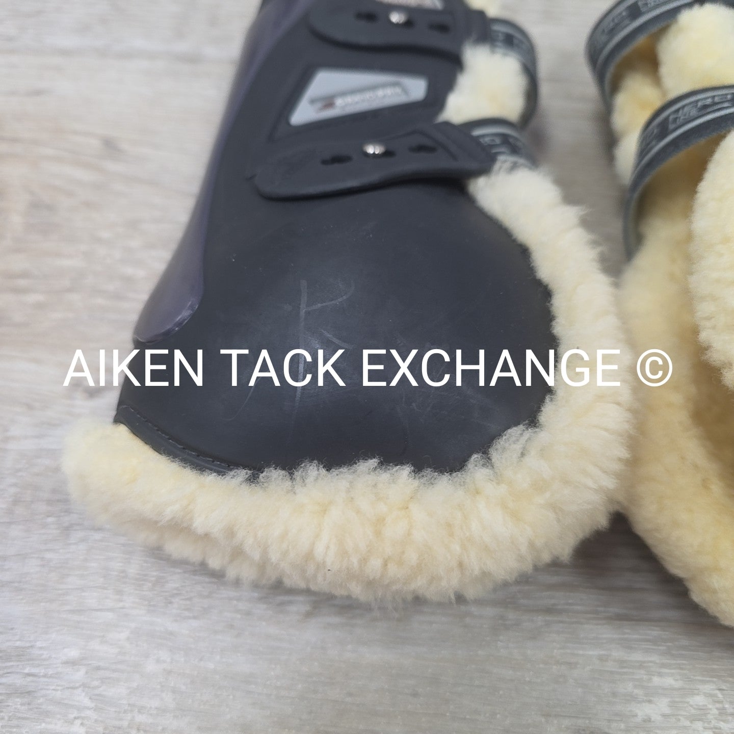 Veredus Nero Line Grand Prix Baloubet Sheepskin Tendon Boots, Size Large
